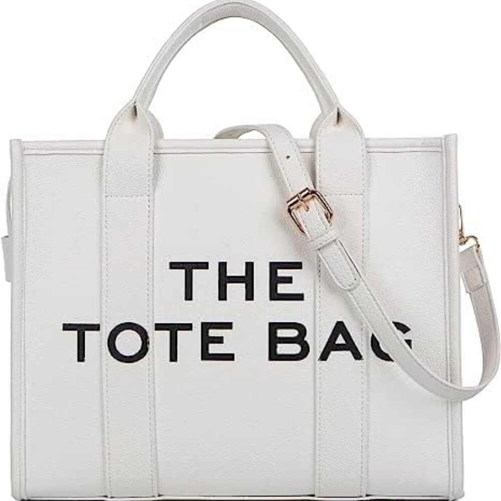 The Tote bag for Women, Leather White  #779